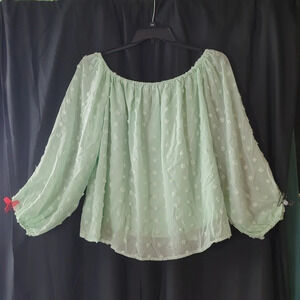 💖EUC Mint Color, size XL Top